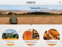 Tablet Screenshot of briess.com